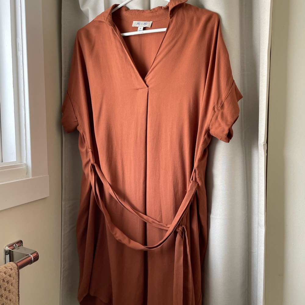Camel Colored Dress